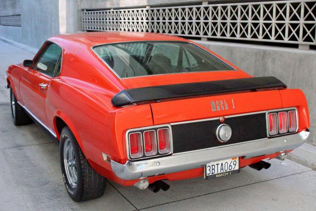 0R05M139387 - 1970 FORD MUSTANG M1 RED photo 3
