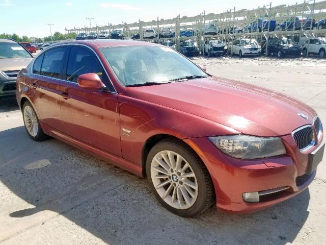 WBAPL5C52BA983106 - 2011 BMW 335 XI RED photo 1