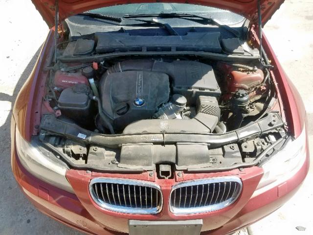 WBAPL5C52BA983106 - 2011 BMW 335 XI RED photo 7