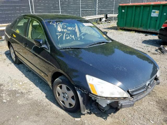 1HGCM56427A040403 - 2007 HONDA ACCORD LX BLACK photo 1