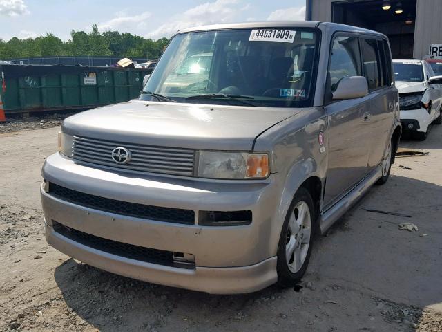 JTLKT324450202174 - 2005 TOYOTA SCION XB 灰色 照片 2