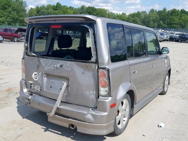 JTLKT324450202174 - 2005 TOYOTA SCION XB 灰色 照片 4