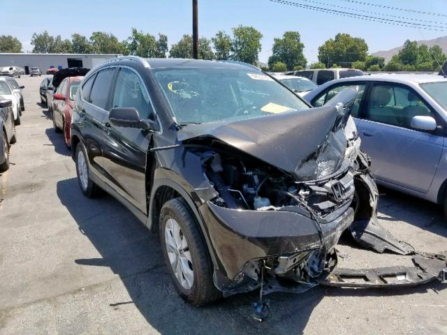 2HKRM4H71EH693238 - 2014 HONDA CR-V EXL BROWN photo 1