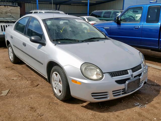 1B3ES26C33D107779 - 2003 DODGE NEON SE SILVER photo 1