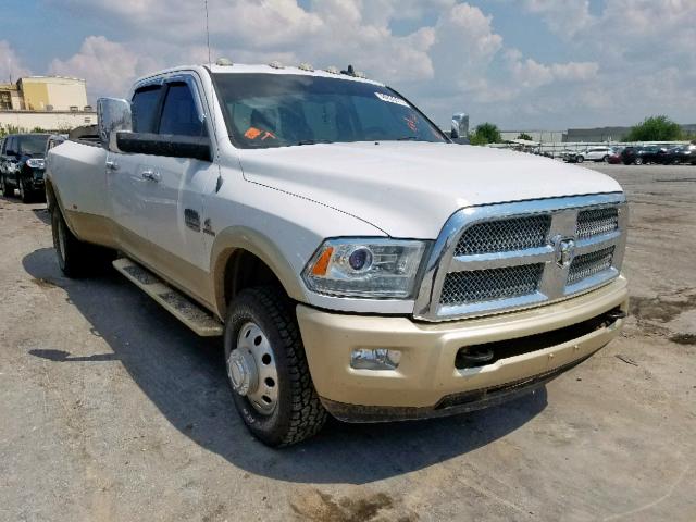 3C63RRKL9DG548814 - 2013 RAM 3500 LONGH WHITE photo 1