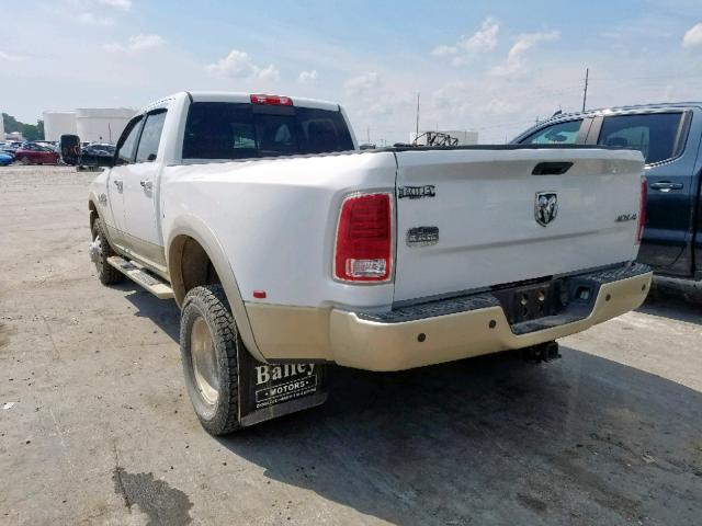 3C63RRKL9DG548814 - 2013 RAM 3500 LONGH WHITE photo 3