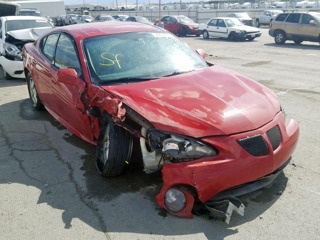 2G2WP552571149486 - 2007 PONTIAC GRAND PRIX RED photo 1