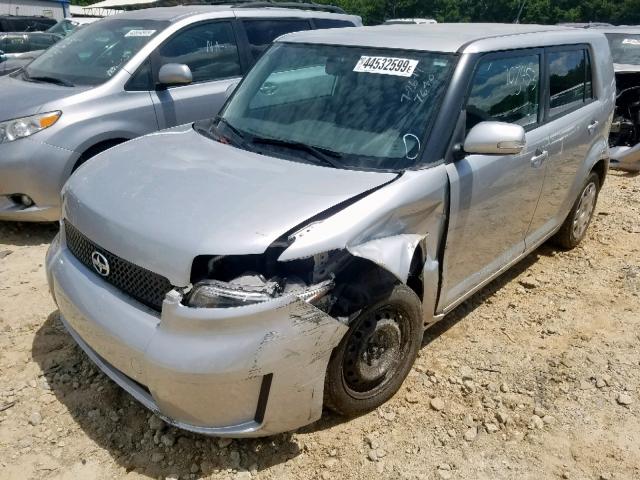 JTLKE50E881027640 - 2008 TOYOTA SCION XB 银色 照片 2