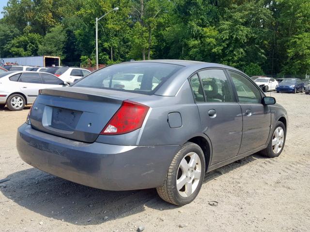 1G8AJ55F26Z101938 - 2006 SATURN ION LEVEL GRAY photo 4