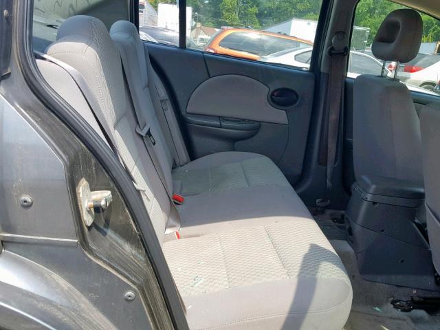 1G8AJ55F26Z101938 - 2006 SATURN ION LEVEL GRAY photo 6