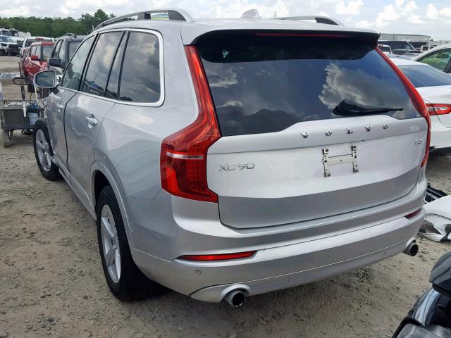 YV4102CK8J1348814 - 2018 VOLVO XC90 T5 SILVER photo 3