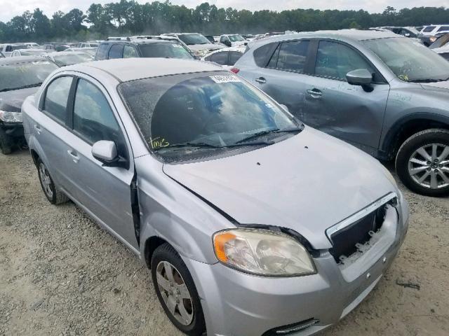 KL1TD5DE8BB125699 - 2011 CHEVROLET AVEO LS SILVER photo 10