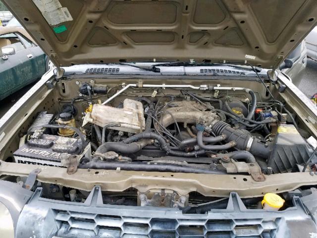 5N1ED28Y42C521395 - 2002 NISSAN XTERRA XE GOLD photo 7