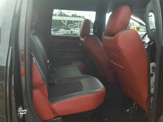 1C6RR7YT3FS785588 - 2015 RAM 1500 REBEL შავი ფოტო 6