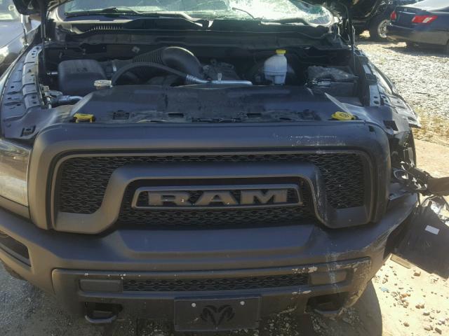 1C6RR7YT3FS785588 - 2015 RAM 1500 REBEL შავი ფოტო 7