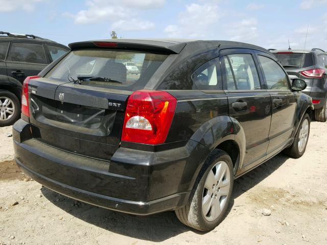 1B3JB48BX7D502160 - 2007 DODGE CALIBER SX BLACK photo 4