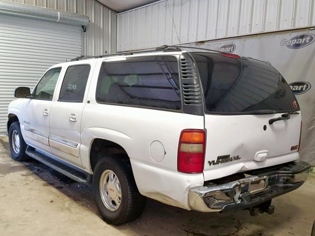 3GKEC16Z12G334629 - 2002 GMC YUKON XL C WHITE photo 3