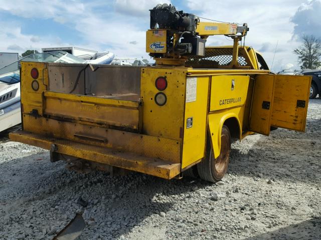 1FDAF56R28ED97551 - 2008 FORD F550 SUPER YELLOW photo 4