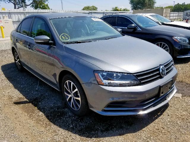 3VWDB7AJ0HM273649 - 2017 VOLKSWAGEN JETTA SE GRAY photo 1