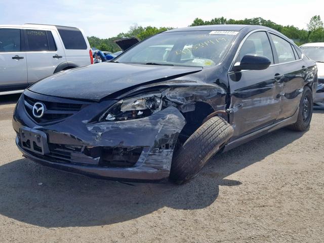 1YVHZ8BH9B5M22617 - 2011 MAZDA 6 I BLACK photo 2