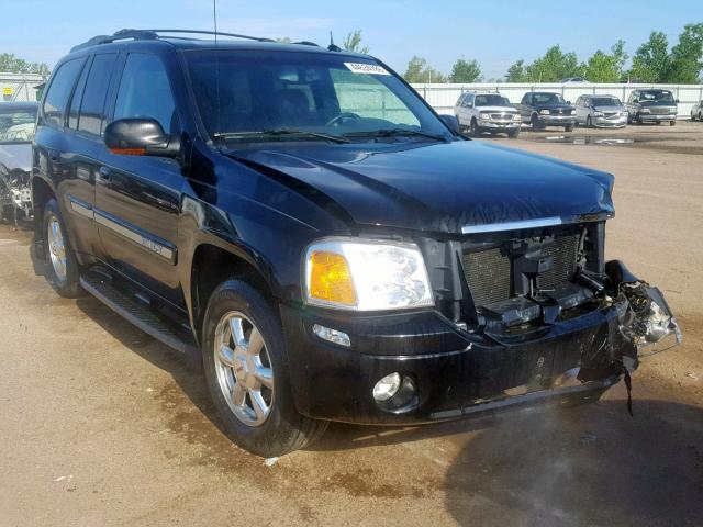 1GKDT13S042100545 - 2004 GMC ENVOY BLACK photo 1