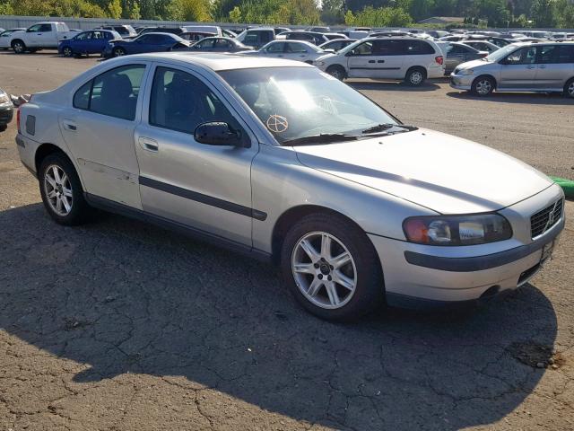 YV1RS61R312032281 - 2001 VOLVO S60 SILVER photo 1