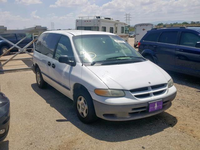 2B4FP25B9XR139035 - 1999 DODGE CARAVAN WHITE photo 1