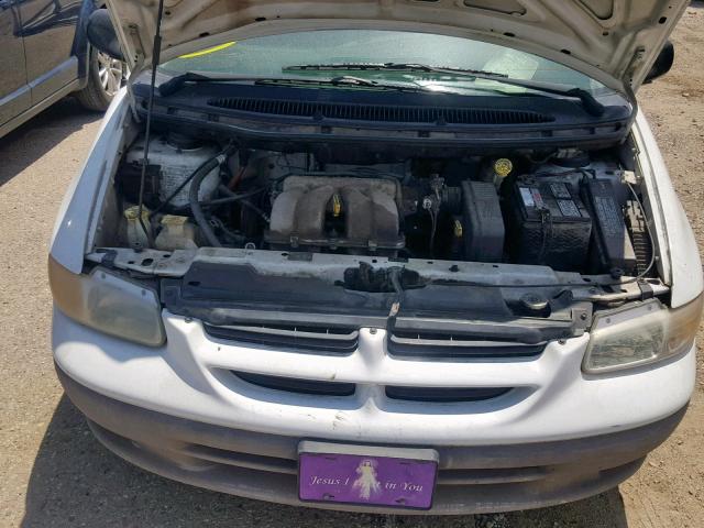 2B4FP25B9XR139035 - 1999 DODGE CARAVAN WHITE photo 7