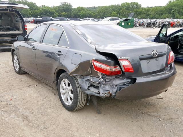 4T4BE46K69R116854 - 2009 TOYOTA CAMRY BASE GRAY photo 3
