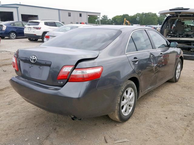 4T4BE46K69R116854 - 2009 TOYOTA CAMRY BASE GRAY photo 4