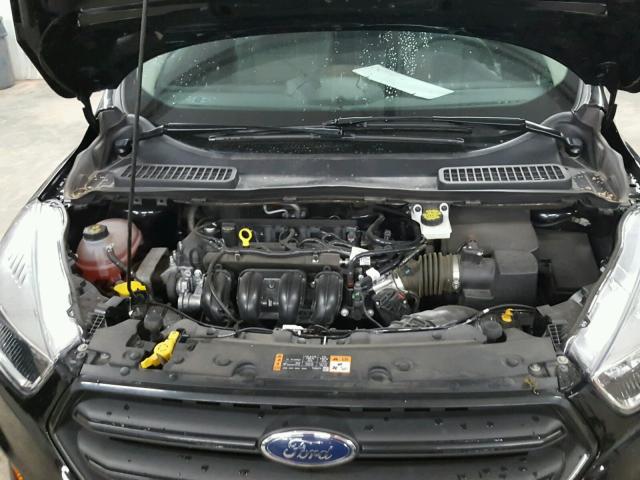 1FMCU0F70HUB52298 - 2017 FORD ESCAPE S BLACK photo 7