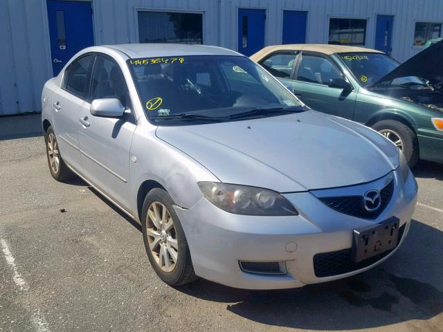 JM1BK32G581841834 - 2008 MAZDA 3 I SILVER photo 1