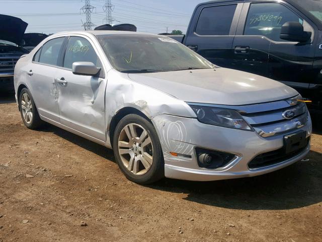 3FAHP0JG8CR444621 - 2012 FORD FUSION SEL SILVER photo 1