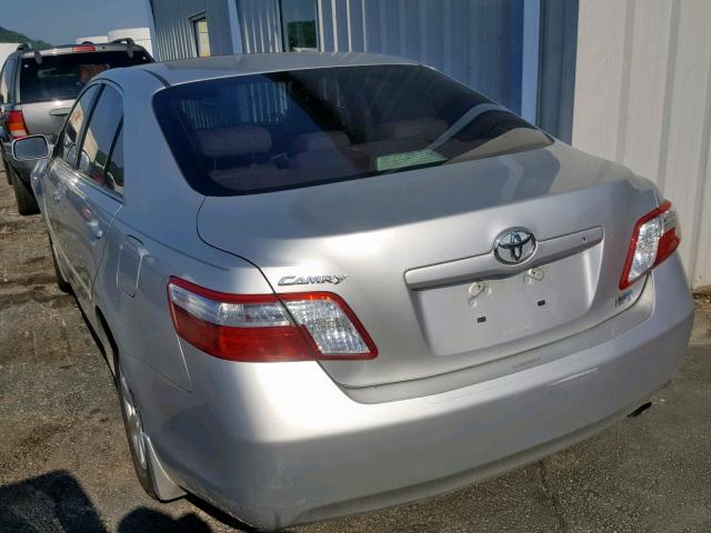 4T1BB46K29U107913 - 2009 TOYOTA CAMRY HYBR SILVER photo 3