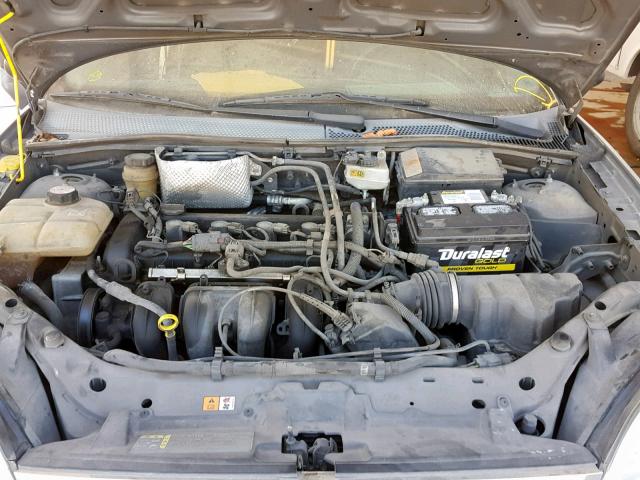 1FAFP34N15W139013 - 2005 FORD FOCUS ZX4 GRAY photo 7