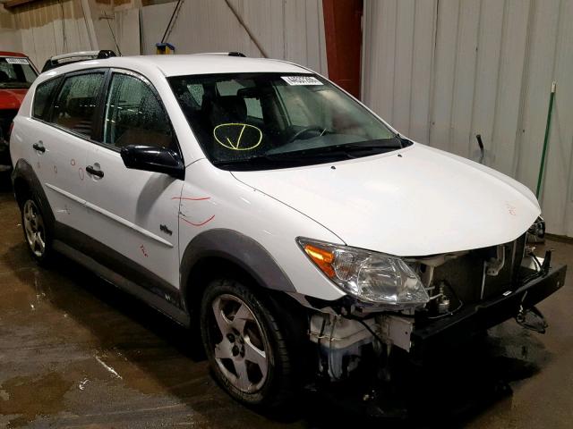 5Y2SL658X7Z416144 - 2007 PONTIAC VIBE WHITE photo 1