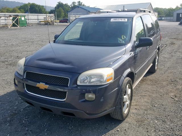 1GNDV331X8D200534 - 2008 CHEVROLET UPLANDER L BLUE photo 2