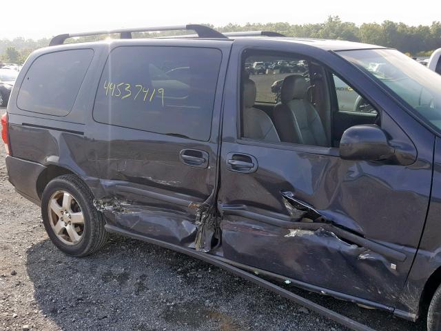 1GNDV331X8D200534 - 2008 CHEVROLET UPLANDER L 蓝色 照片 9