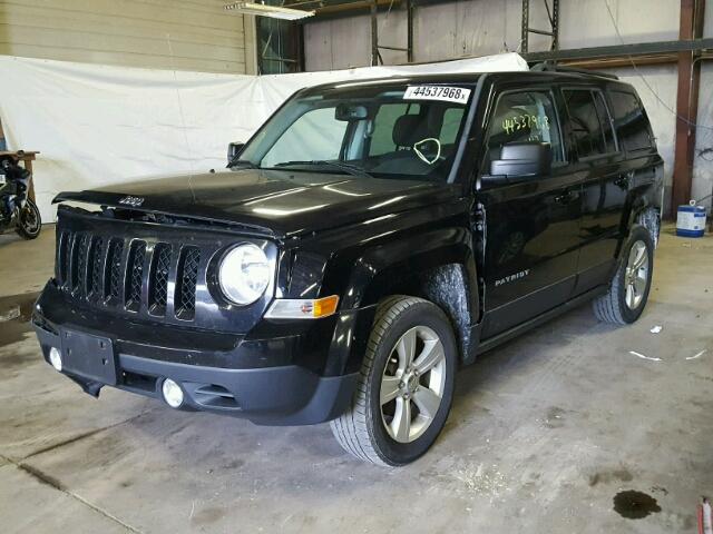 1C4NJRFB6ED688697 - 2014 JEEP PATRIOT LA BLACK photo 2