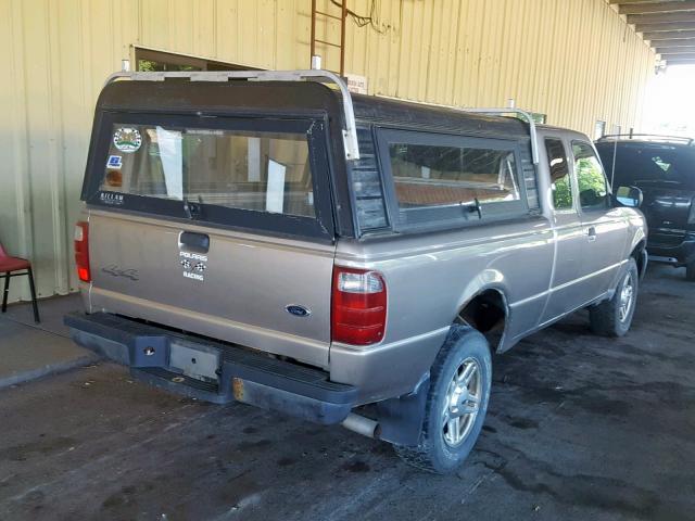 1FTZR15E14TA10337 - 2004 FORD RANGER SUP BEIGE photo 4