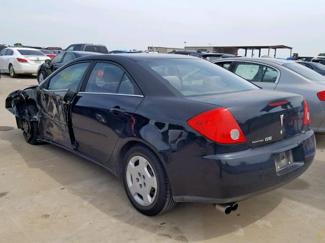 1G2ZF55B464182045 - 2006 PONTIAC G6 SE BLACK photo 3