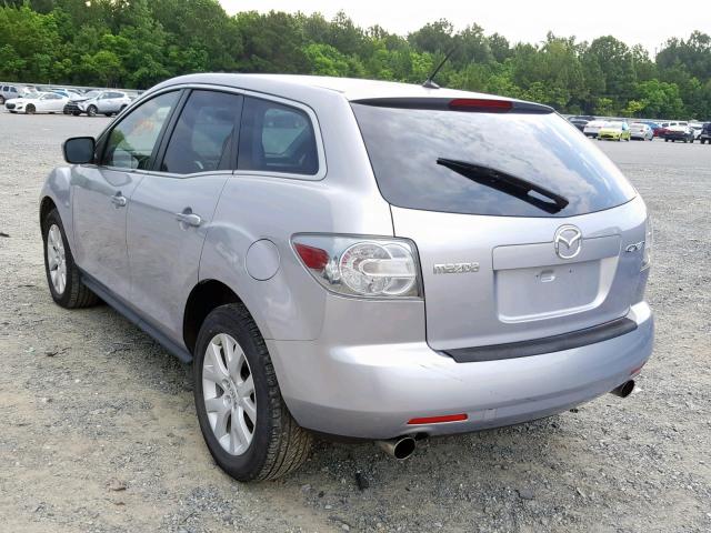 JM3ER293080214090 - 2008 MAZDA CX-7 SILVER photo 3