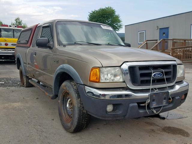 1FTZR45EX4PA17121 - 2004 FORD RANGER SUP TAN photo 1