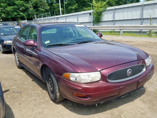 1G4HP52K744109706 - 2004 BUICK LESABRE CU BURGUNDY photo 1