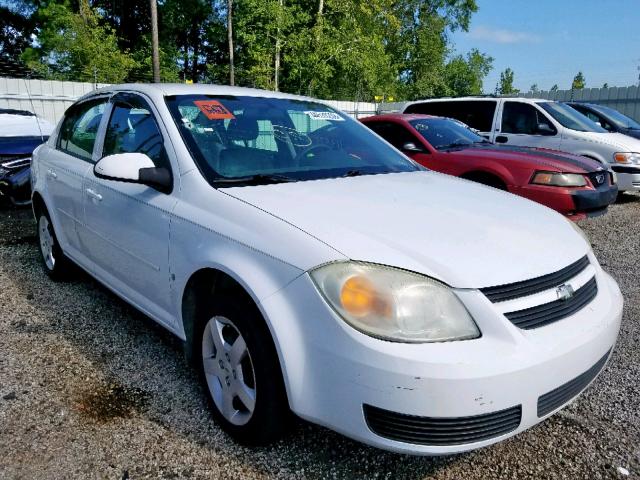 1G1AL55F477269991 - 2007 CHEVROLET COBALT LT WHITE photo 1