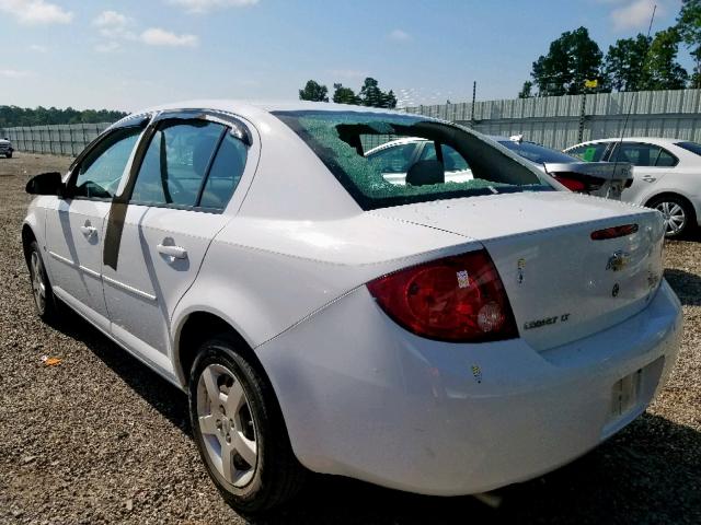 1G1AL55F477269991 - 2007 CHEVROLET COBALT LT WHITE photo 3