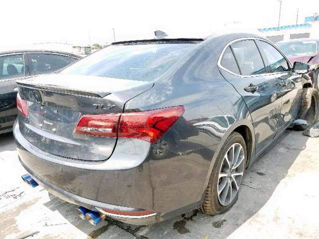 19UUB2F70FA013900 - 2015 ACURA TLX ADVANC CHARCOAL photo 4