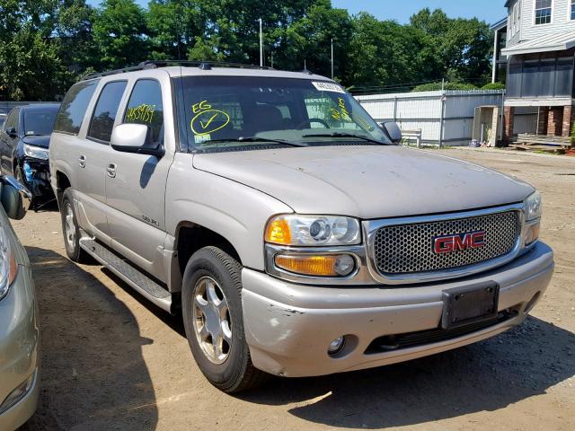 1GKFK66U65J124071 - 2005 GMC YUKON XL D TAN photo 1