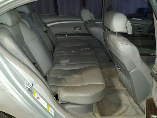 WBAGN63462DR02985 - 2002 BMW 745 LI SILVER photo 6