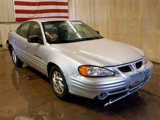 1G2NF52E01C177730 - 2001 PONTIAC GRAND AM S SILVER photo 1
